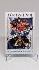 Ariel Atkins Natasha Cloud 2023 Panini WNBA Origins SPLITTING IMAGE #3 Mystics