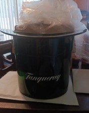 Tanqueray Ice Bucket Plastic Dark Green