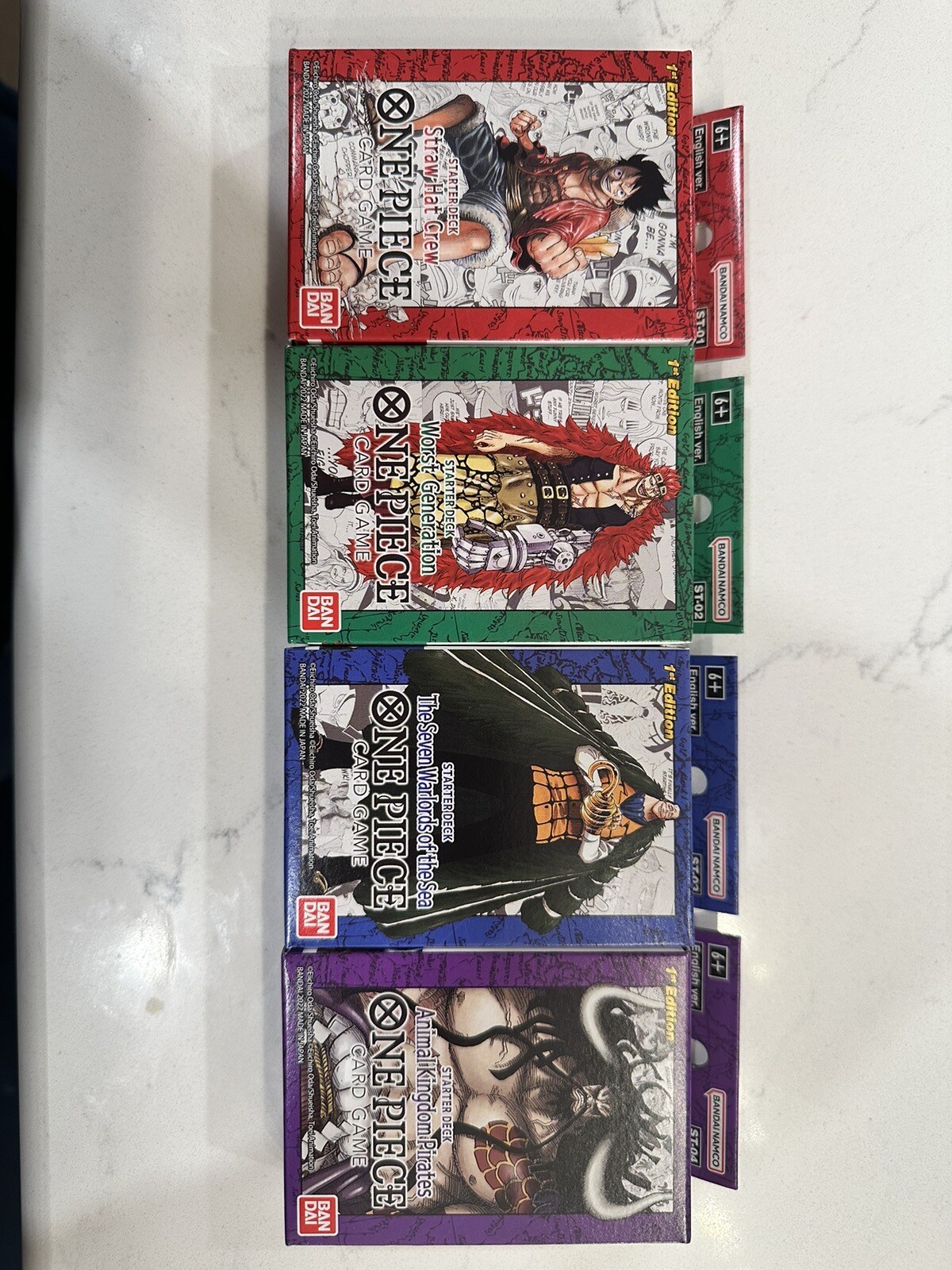 Super Prerelease One Piece Starter Deck Set (ST0104) Comes With Original Sleeve 811039038243 eBay