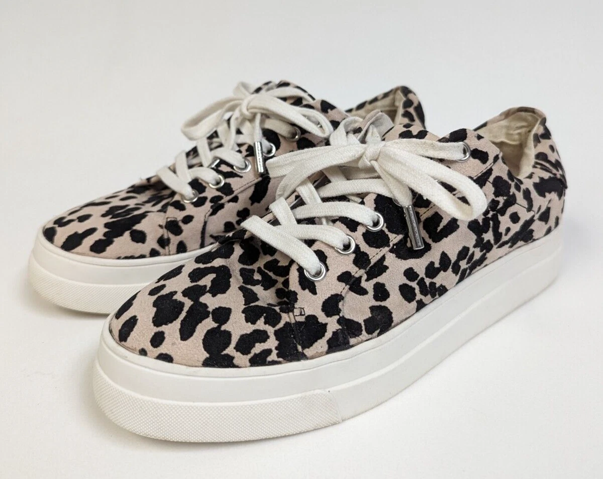Topshop leopard sale sneakers