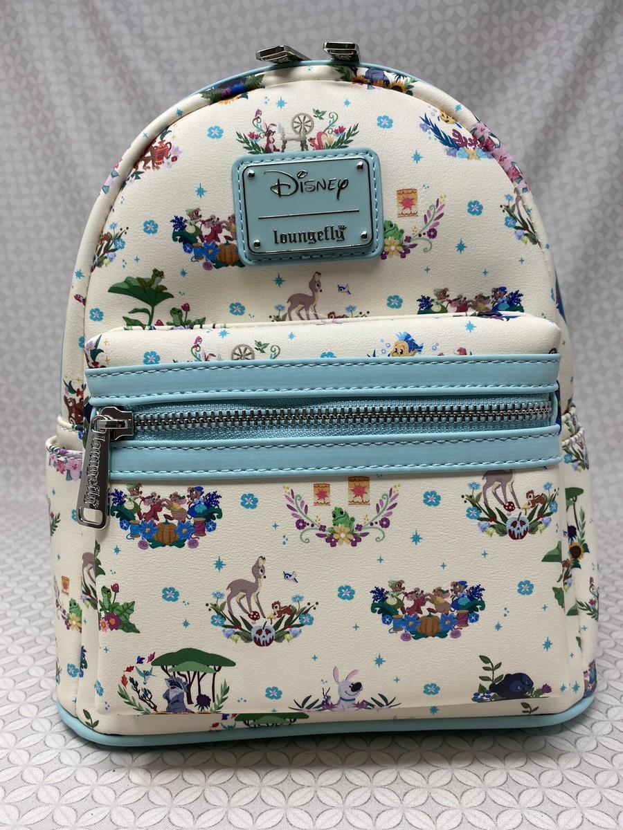 Loungefly Disney Princess and Sidekick Floral Mini Backpack Loungefly Disney Princess and Sidekick Floral | Mercari main image 4