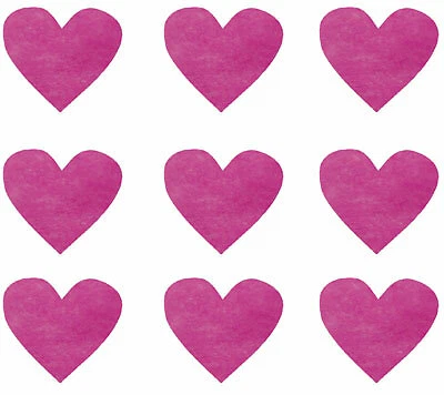Heart Confetti 100pc 3cmx4cm Wedding Party Decorations DIY Throwing Paper Table - Picture 4 of 4