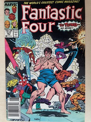 US Fantastic Four Nr. 327, Marvel USA 1989 (Copper Age, No More Thing)
