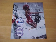 Julius Erving Philadelphia 76ers Action 8X10 Photo FREE SHIPPING 3/more