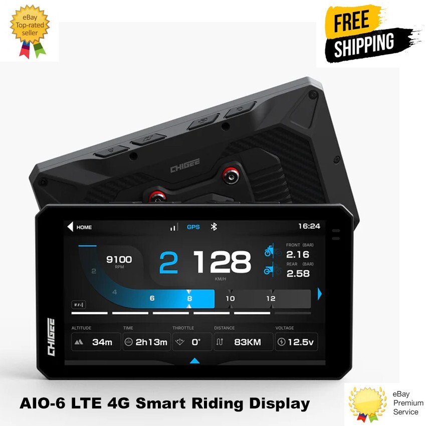 Chigee AIO-6 LTE 4G Smart Riding System Display Kit - MFP0170 | eBay