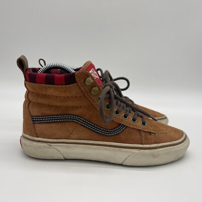 Vans Sk8 Hi MTE Sneakers Mens Brown Suede Glazed Ginger Buffalo Skater  Cool