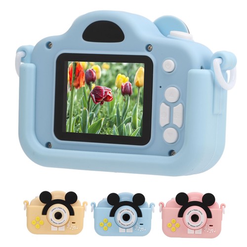 Kids Mini Digital Camera 2 Inch Screen 2MP High Definition Cartoon Camera Vi FTD - Picture 2 of 21