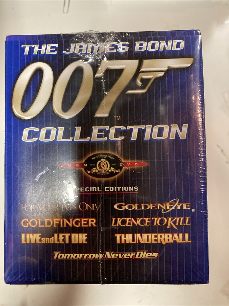 James Bond Collection 007 Gift Set - Vol. 1 (DVD, 1999, 7-Disc Set