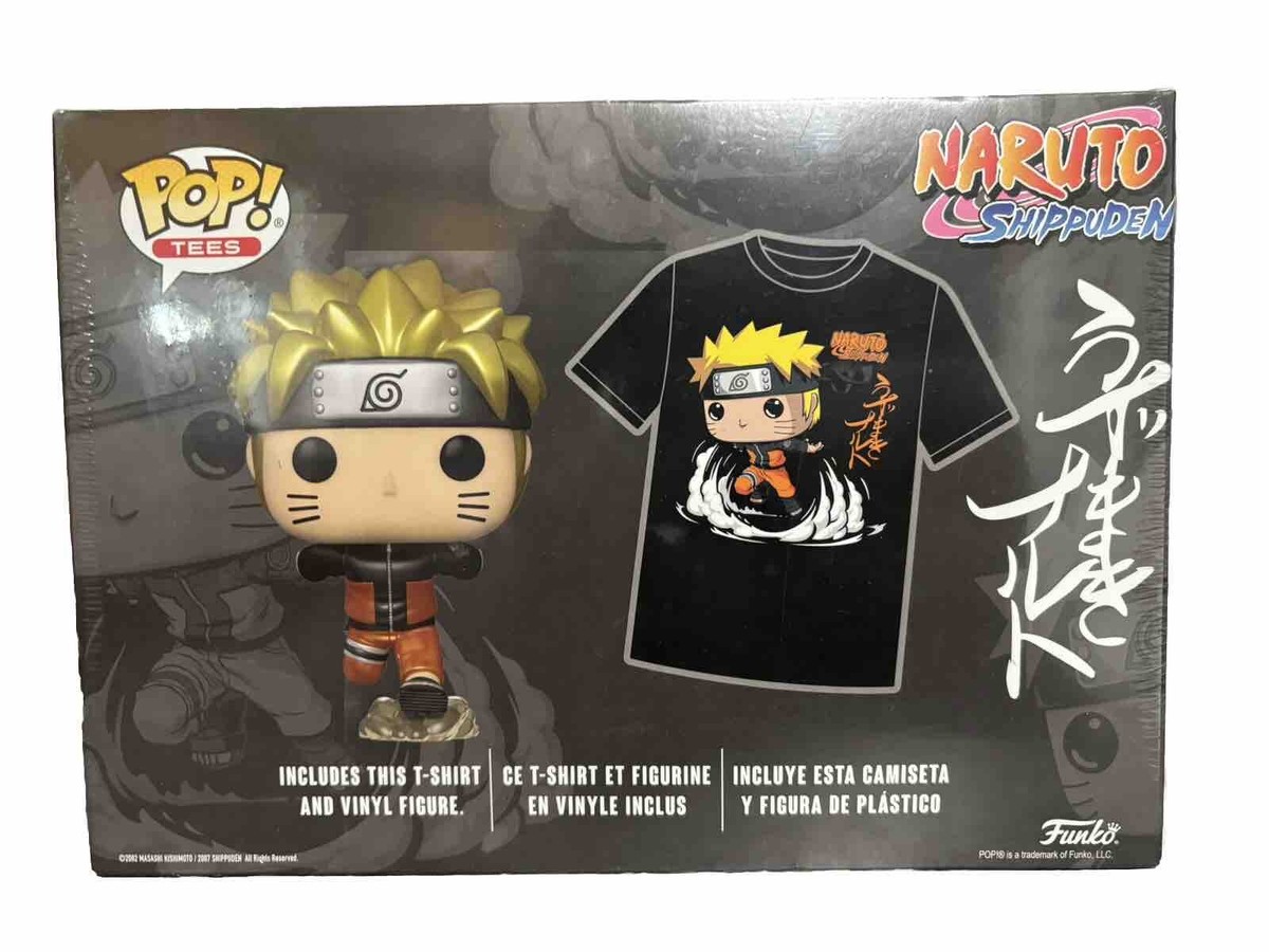 ナルト 疾風伝 メタリック + T-shirts POP! FUNKO ファンコ