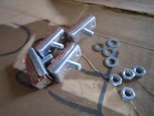 NOS Weinmann Brev Vintage Bicycle Red Brake Pads With Bolts  Nuts Qty 4