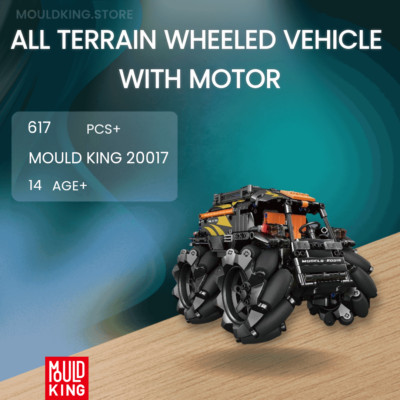 Mould King 20017 Geländewagen mit Motor mit 617 Teilen