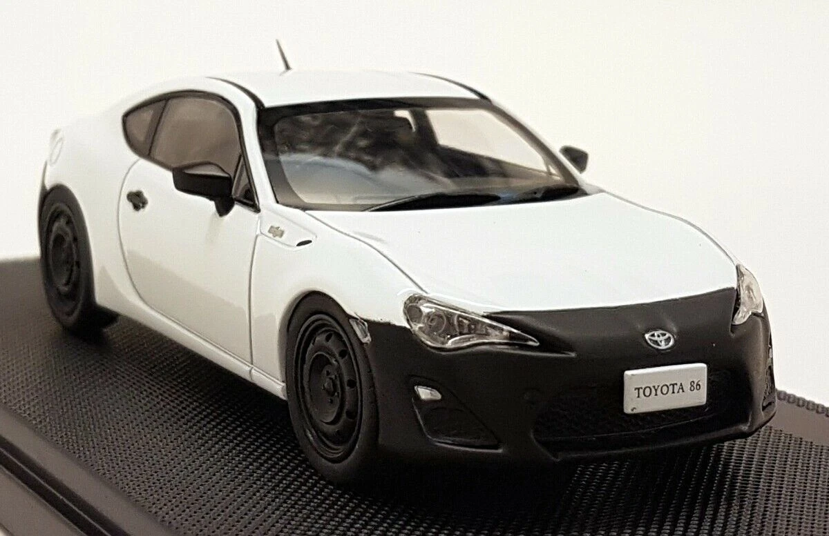 Ebbro 1/43 - Toyota 86 RC Satin White Pearl Diecast Model Car