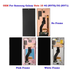 OLED For Samsung Galaxy Note 10 5G LCD Touch Screen±Frame Replacement Assembly