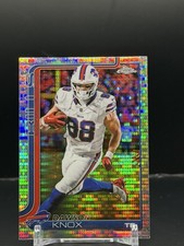 2025 Topps Chrome Dawson Knox #33 Pulsar Refractor