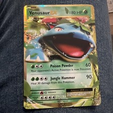 Pokemon Card Venusaur EX 1/108 Ultra Rare Evolutions very light play box3