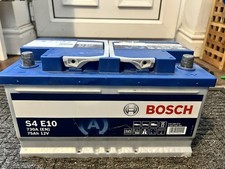 Bosch S4 E10 EFB 75Ah 730A — Start/Stop Car Battery