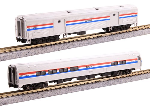 Juego de café y equipaje Kato 1066294 escala N Amtrak Amfleet II #28023/1212 | Condition: New