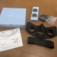 YAMAN Med Lift Black Facial Mask Beauty Device Quartz Analog Tested Collectible