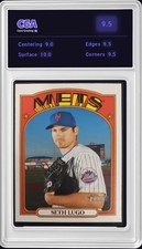 2021 Topps Heritage #159 Seth Lugo New York Mets MLB - CGA 9.5 Digital Grade