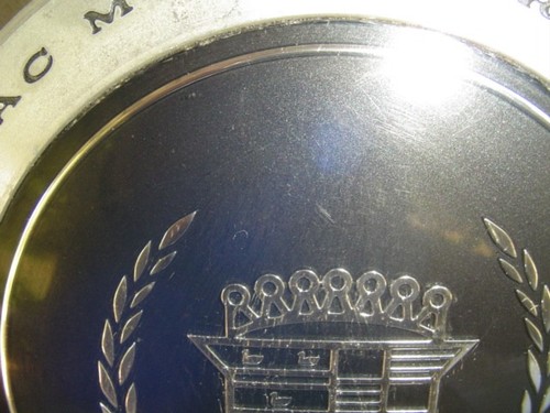 1989 1991 CADILLAC DE VILLE ELDORADO SEVILLE CENTER CAP HUBCAP WHEEL COVER - Picture 7 of 11