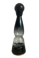 Botella Vacía Clase Azul Oro Tequila 750 ML Barra Negra y Dorada Decoración Coleccionable