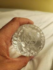 1998 New York Yankees World Series Waterford Crystal Baseball 1425/5000