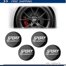 Universal Wheel Hub Center Caps 4pcs 56mm2.2 Inch Sport Design Car Truck Suv