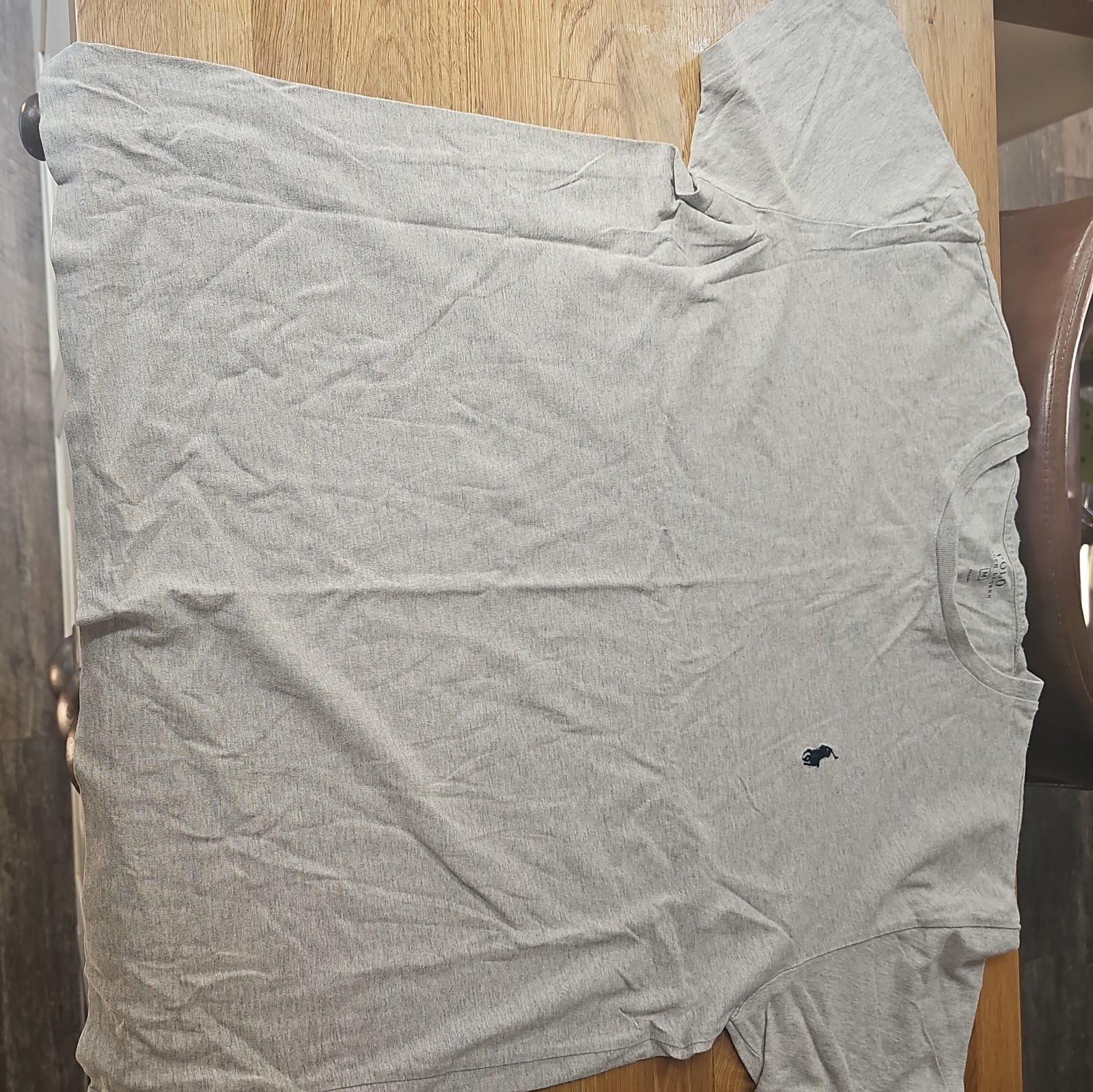 Polo Ralph Lauren uomo t shirt media girocollo grigio piccolo pony comoda morbida