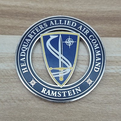 Ramstein Headquarters Allied Air Command North Atlantic Treaty Organization Coin