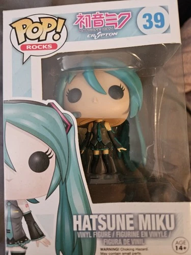 Funko Pop! Vinyl Rocks Hatsune Miku #39 Figure Multicolor Standard Vocaloid