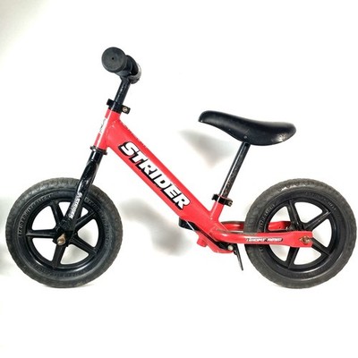 Strider 12'' Kids Boys Girls Balance Bike Lightweight 2-5 Years Adjustable Red