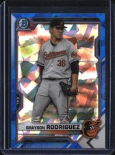 2021 Bowman Draft Sapphire Edition #BDC-136 Grayson Rodriguez
