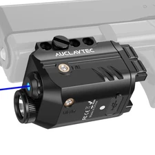 500 Lumens Pistol Light Laser Combo Tactical Flashlight Blue Laser Sight Beam