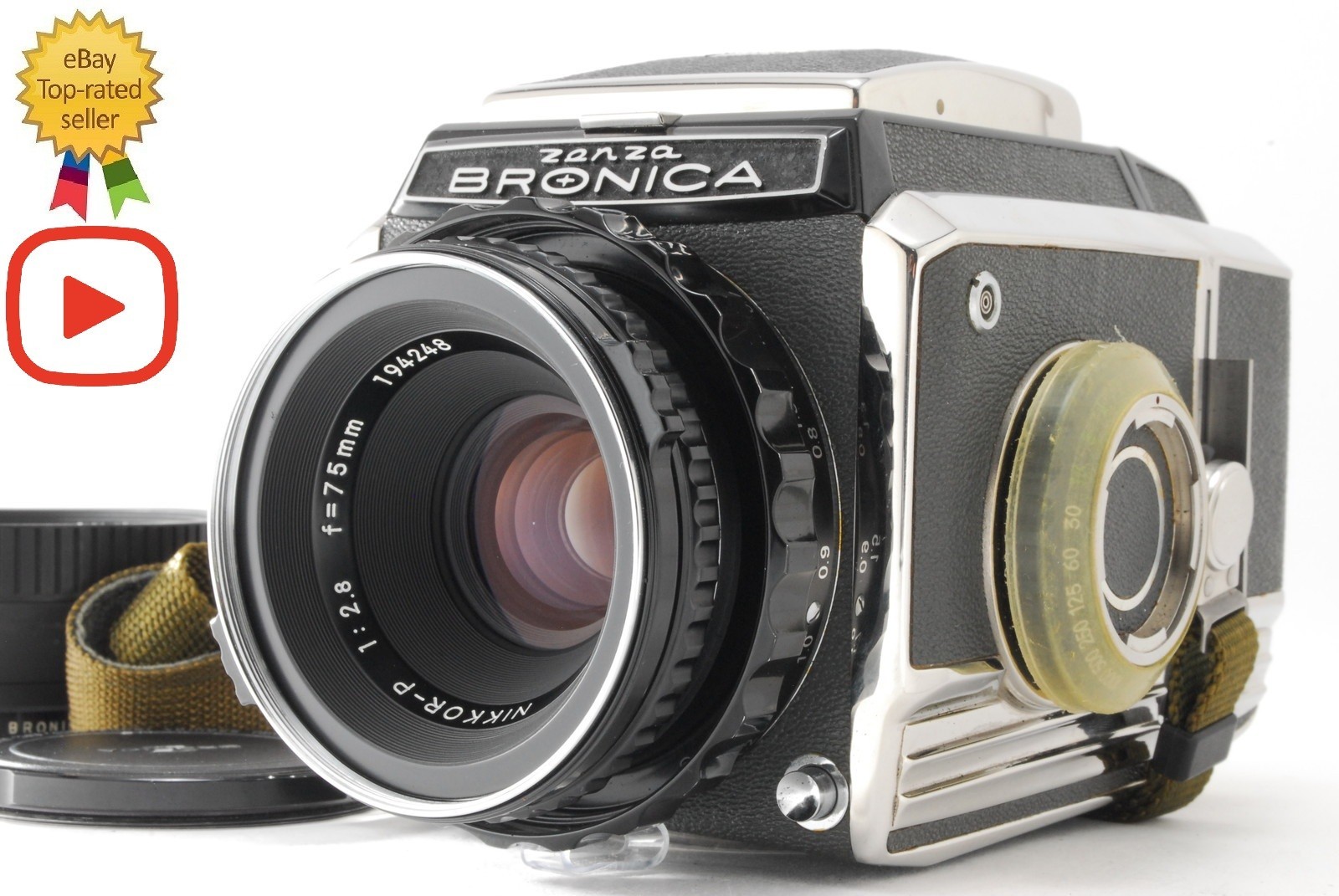 Bronica S2 vintage camera equipment - eBay listing photo 4