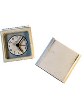 Kienzle Quartz Travel Alarm Clock White Compact Portable Vintage Timepiece