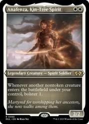 Anafenza, Kin-Tree Spirit (Foil Etched) - Multiverse Legends #66
