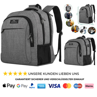 Reise Laptop Rucksack 15,6 Zoll Multifunktion Notebook Business Daypack Herren