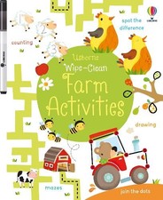 Image of Kirsteen Robson Wipe-Clean Farm Activities (Paperback) Wipe-clean Activities