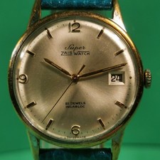 Orologio uomo Super Zais Watch 21 jewels vintage carica manuale Swiss Made '60