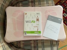 Nintendo Wii Fit Balance Board With Wii Fit, And Documentation Tested
