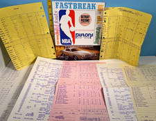 1972 Detroit Pistons Basketball Program w/Playbook Scouting Papers v Cavs
