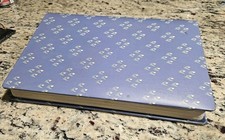 Vintage Cottagecore Photo Album Tulip Floral 3-Ring Binder Purple 8x12 90s