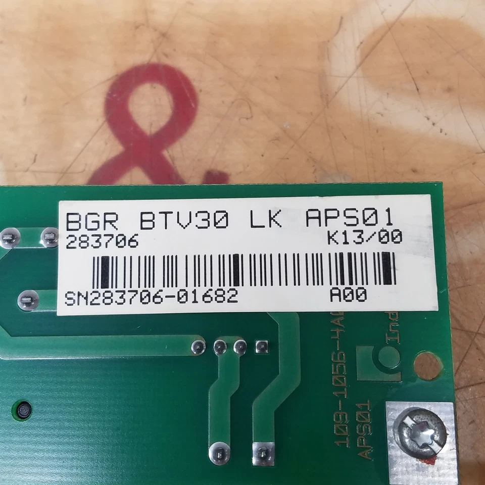 Indramat BGR BTV30 LK APS01 Connector Circuit Board - USED - Image 2 of 4