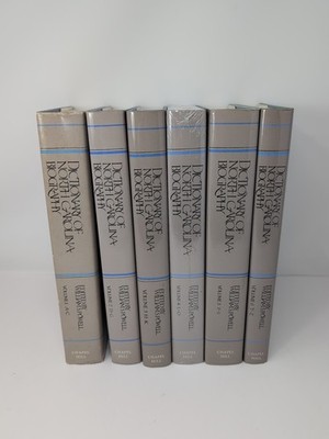 Dictionary of North Carolina Biography - William S. Powell - 6 Volume Set