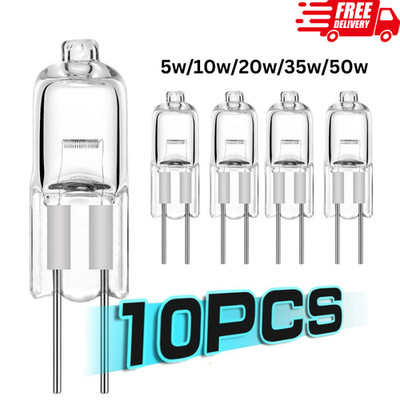 10X G4 Halogen Kapsel LED Glühbirne Ersatzbirnen Lampen AC 2Pin - 12V 10W-20W