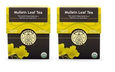 Buddha Teas Organic Mullein Leaf Tea 18 bags (2 PACK)