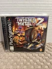 Twisted Metal 2 PS1 Sony PlayStation 1 CIB Complete  Black Label