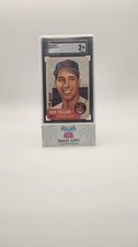 Bob Feller 1953 Topps #54 SGC 2 Good Cleveland Indians HOF
