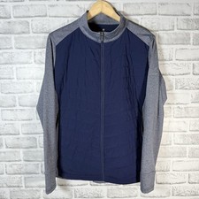 Bette  Court Gray Full Zip Talking Rock Jacket Womens Size L