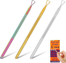 3 Pcs Lottery Ticket Scratcher Tool Metal Scratch off Tool